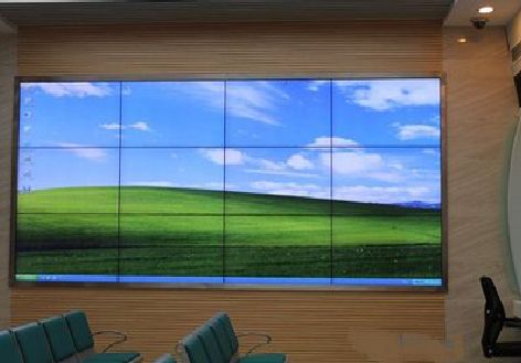 灌云液晶拼接屏的另类用法。